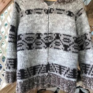 Handmade wool jacket